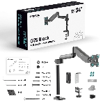 Кронштейн для монитора ONKRON 13'-34' настольный, черный G75, фото17