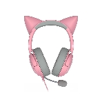 Гарнитура Razer Kraken Kitty V2 Quartz розовый, проводная, USB, подсветка, фото 1