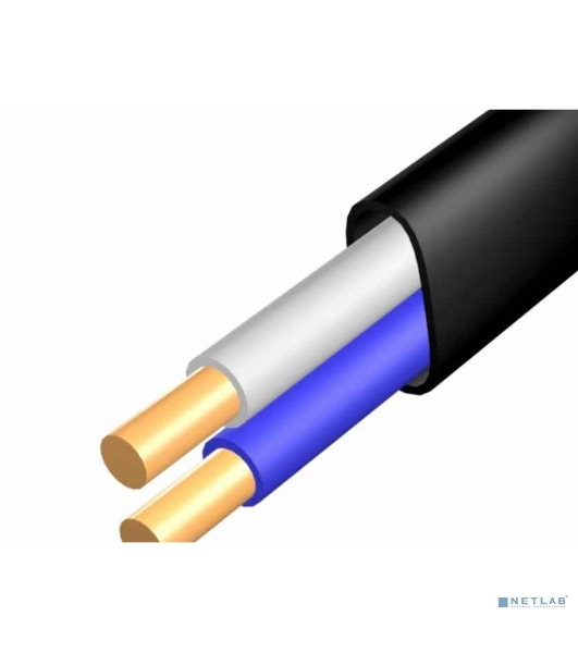 Кабель силовой медный Rexant ВВГ-Пнг(А) 2x1,5 мм², 50 м, ГОСТ 31996-2012, ТУ 16-705.499-2010