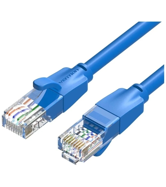 Патч-корд Vention прямой UTP cat.6, RJ45 - 5м. синий