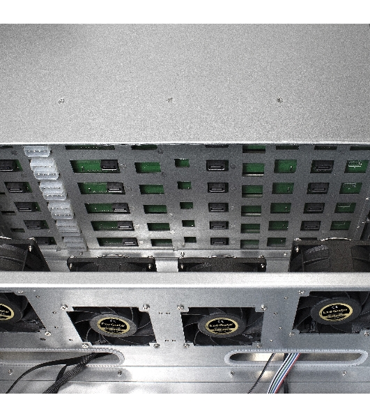 Серверный корпус ExeGate Pro 4U660-HS24 (RM 19', высота 4U, глубина 660, БП 1100PAS, 24xHotSwap, USB)