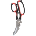 Ножницы LARA LR05-92 BLISTER - 23 см <6в1> прорезиненные ручки, сверхострая заточка, фото 1
