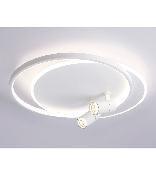 Светильник Ambrella light FL51391/1+2 WH белый 3000K-6400K 65W 560*480*120 (ПДУ РАДИО 2.4G)