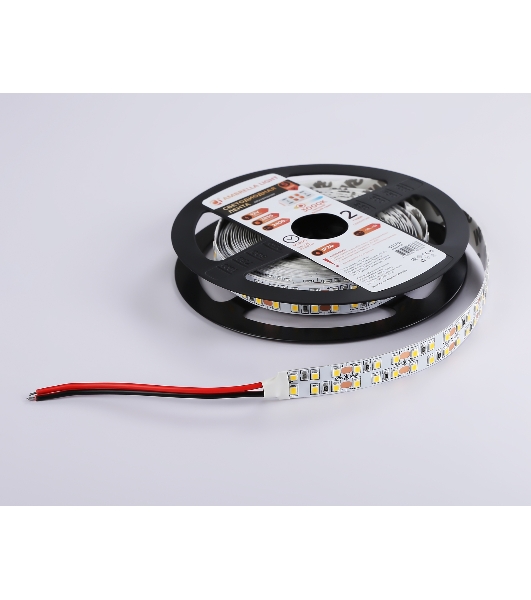 Светодиодная лента Ambrella light GS1701 2835 240Led/ 24W m/ 12V IP20 3000K/ 5000*10*1.2mm (2 конт.)