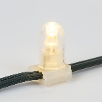 Гирлянда Neon-night LED Clip Light 12V шаг 150 мм, цвет диодов теплый белый, Flashing (белый), фото4