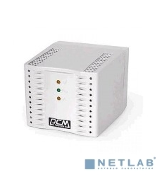  Стабилизатор напряжения Powercom Voltage Regulator, 2000VA, White, Schuko