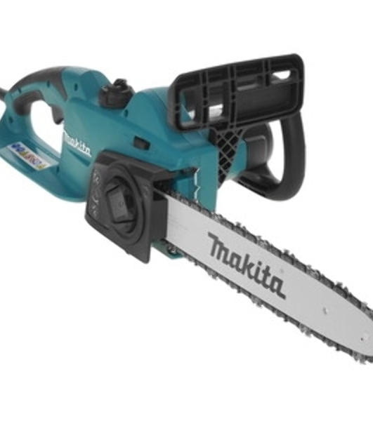Пилы электрические цепные Makita UC3541A Пила цепная, 1800Вт, шина-35 см, шаг-3\8', паз-1.3 мм, 4.7 кг, кор, поперечное распол дв-ля