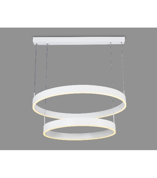 Светильник Ambrella light FA6615/2 WH белый 119W D600/800*750 (ПДУ РАДИО 2.4G)