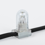 Гирлянда Neon-night LED Clip Light 12V шаг 150 мм, цвет диодов теплый белый, Flashing (белый), фото5