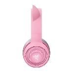 Беспроводные наушники Razer Kraken Kitty V2 BT Quartz Edition розовый, охватывающие, Bluetooth, RGB-подсветка (ушки), до 40 ч, фото5