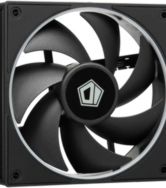 Вентилятор для корпуса ID-Cooling AF-127-ARGb-K черный, 120 мм, 2000 об/мин, 29.9 дБ, 4 pin