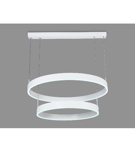 Светильник Ambrella light FA6615/2 WH белый 119W D600/800*750 (ПДУ РАДИО 2.4G)