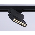 Трековый однофазный светодиодный светильник Ambrella light GL6813 BK черный LED 6W 3000K 24° 115*22*87, фото5
