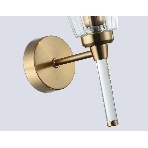 Настенный светильник Ambrella light LH55204 BS/CL латунь/прозрачный E14 max 40W 150*80*280, фото3