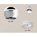 Светильник Ambrella Light XS1104030 PSL/FR серебро полированное/белый матовый MR16 GU5.3 LED 3W 4200K (C1104, N7165), фото 1