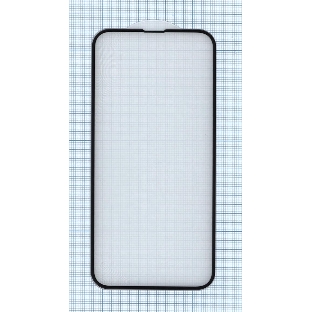 Защитное стекло 6D для Apple iPhone 14 черный