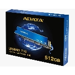 Накопитель SSD ADATA LEGEND 710, 512Gb, PCIe 3.0 x4, M.2 2280, NVMe, R/W 2400/1600, с радиатором, фото18