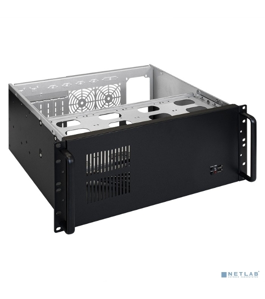 Серверный корпус ExeGate Pro EX292101RUS4U300-08 (RM 19', высота 4U, глубина 300, БП 500PPH 80+Bronze, USB)