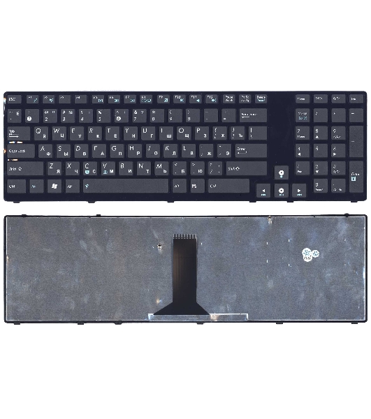 Клавиатура для ноутбука Asus K95 черная с рамкой