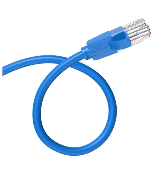 Патч-корд Vention прямой UTP cat.6, RJ45 - 5м. синий