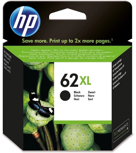 Картридж струйный HP 62XL C2P05AE черный (600 стр.) для HP HP OfficeJet 200