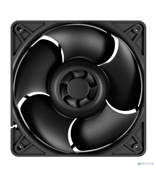 Вентилятор для корпуса Arctic S12038-4K черный, 120 мм, 4000 об/мин, 4 pin