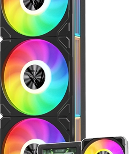 Система жидкостного охлаждения Formula V Line Cryo Wing Digi 360 BK, 360мм, LCD 2.73', 3x120мм, ARGB fans, LGA115X/1200/1700/1851/1366/2011/2066, AM3/AM4/AM5/Ryzen3/Ryzen5/Ryzen7/Threadripper/RT4