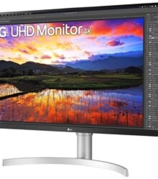 Монитор 31.5' LG 32UN650K-W IPS 3840x2160, 60 Гц, 5 мс, 16:9, 350 кд/м², 2xHDMI 2.0, DP 1.4, 3.5 мм, динамики (2x5 Вт), FreeSync, HDR10, черный/белый