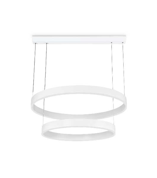 Светильник Ambrella light FA6615/2 WH белый 119W D600/800*750 (ПДУ РАДИО 2.4G)