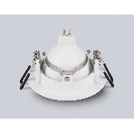 Встраиваемый точечный светильник Ambrella light TN102815 WH белый GU5.3 D80*28, фото5