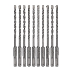 Бур по бетону Kranz 6x160x100 мм SDS PLUS (10 шт.), фото3