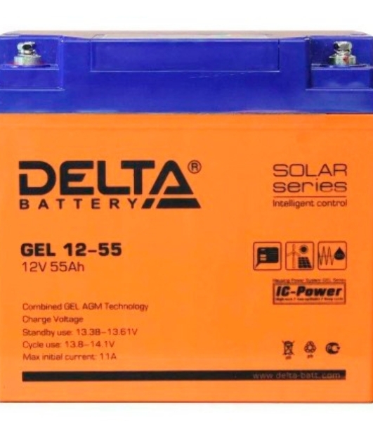 Батарея для ИБП Delta GEL 12-55