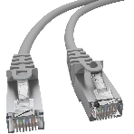 Патч-корд NTSS NTSS-PC-FTP-RJ45-5e-5.0-LSZH-GY NTSS-PC-FTP-RJ45-5E-5.0-LSZH FTP RJ-45 вил.-вилка RJ-45 cat.5e 5м серый LSZH (уп.:1шт) 26AWG, фото2