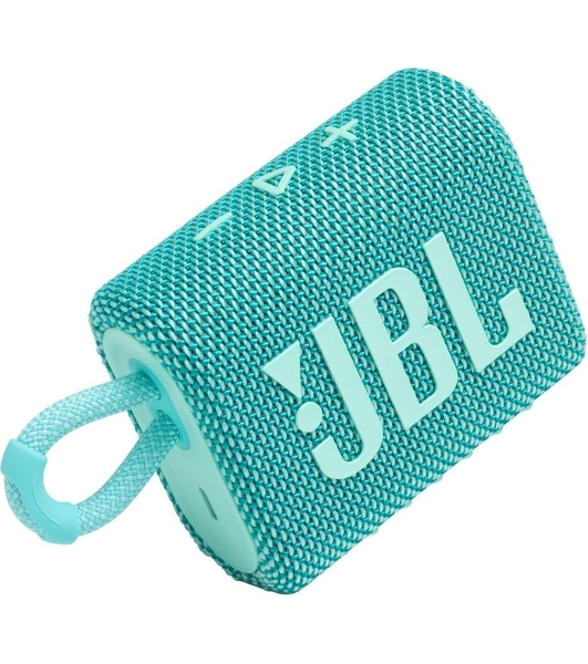 Портативная акустика JBL GO 3, бирюзовый