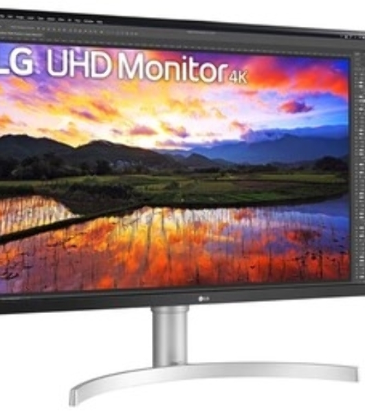 Монитор 31.5' LG 32UN650K-W IPS 3840x2160, 60 Гц, 5 мс, 16:9, 350 кд/м², 2xHDMI 2.0, DP 1.4, 3.5 мм, динамики (2x5 Вт), FreeSync, HDR10, черный/белый