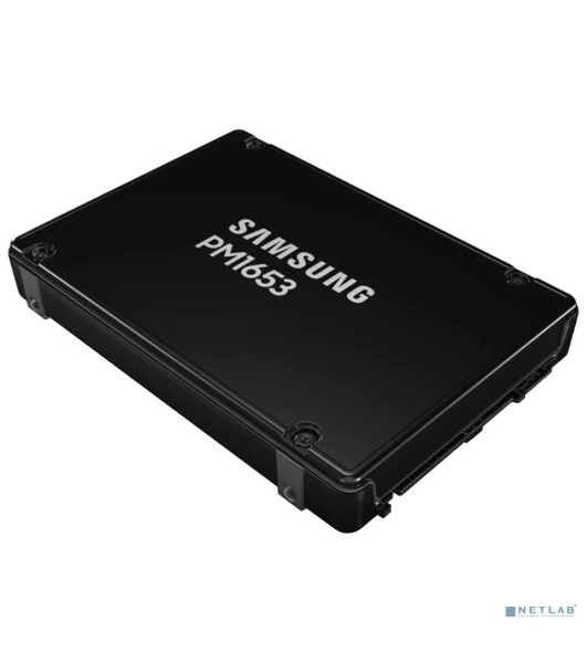 Накопитель SSD Samsung PM1653, 7.68Tb, SAS 4.0, 2.5', R/W 4200/3700