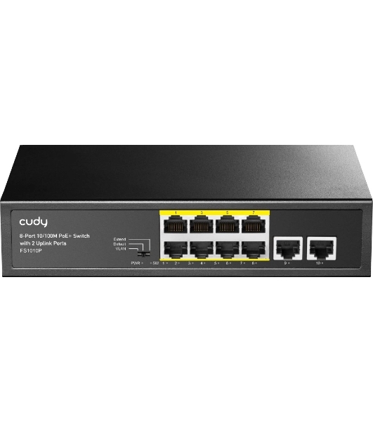 Коммутатор Cudy FS1010P, 10×100 Мбит/с