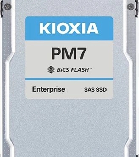 Накопитель SSD KIOXIA PM7-R, 1920Gb, SAS 24G, U.2, R/W 4200/3400, IOPS 720K/155K