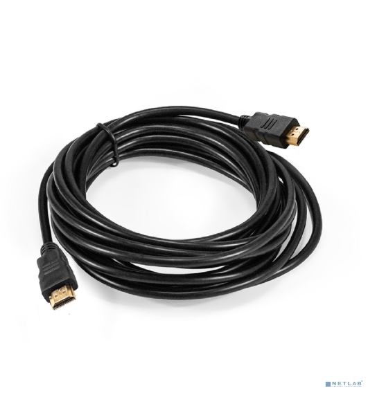 Кабель HDMI ExeGate EX-CC-HDMI-4.5 (19M/19M, 4,5м, v1.4b, позолоченные контакты)