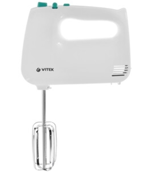 Миксер ручной Vitek VT-1490 белый/зеленый