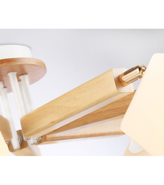 Светильник Ambrella light TR9522/8 WH/GD/FR белый/золото/белый матовый E27*8 max 40W D790*260