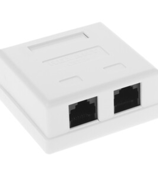 Рoзетка компьютерная внешняя Rexant 1-порт RJ-45 (8P8C), FTP экранированная, категория 6