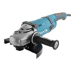 Шлифовальные машины Makita GA9040SF01 УШМ,ф230мм, 2600Вт,6600об\м,5.5кг,кор,суперфланец,плавный пуск,антивиб рукоятка, фото 1