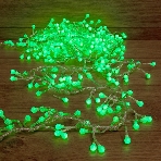 Гирлянда Neon-night 'Мишура LED' 6 м прозрачный ПВХ, 576 диодов, цвет зеленый, фото 1