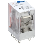 Реле интерфейсное ORM-1 2C 24В DC с LED и тест. кнопкой ONI ORM-1-2C-DC24V-L-B, фото2