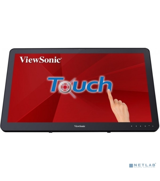 Монитор 23.6' ViewSonic TD2430 VA 1920x1080, сенсорный, 60 Гц, 5 мс, 16:9, 200 кд/м2, 1xHDMI, 1хDP, 1хVGA, USB 3.0, 1x3.5 мм, черный