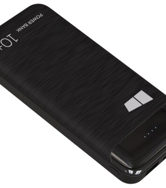 Портативный аккумулятор More choice (4620202550590) PB55-10 с кабелем 1USB 3.0A 22.5W PD - 10000mAh черный