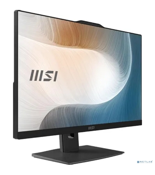Моноблок MSI Modern AM242TP 1M AIO 23.8' FHD(1920x1080) IPS Touch,Core 5 120U(1.4GHz),16Gb DDR5(2x8GB), 512Gb SSD M.2,Intel Iris Xe Graphics,WiFi 6E+BT,Wireless keyboard&mouse, noOS, 1y war-ty, черный (9S6-AE0721-1468)