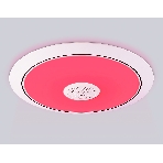 Музыкальный светодиодный светильник Ambrella light FZ720 WH белый IP20 52W 3000-6500K+RGB Music 450*65 (ПДУ ИК), фото5