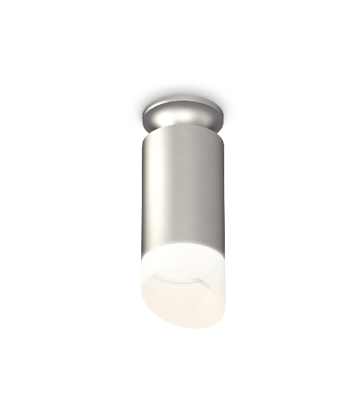 Светильник Ambrella Light XS6324082 SSL/MCH/FR серебро песок/хром матовый/белый матовый MR16 GU5.3 (N6904, C6324, N6256)